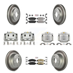 Transit Auto KCG-102054N Disc Brake Kit for 2007-2008 Cadillac Escalade, Cadillac Escalade ESV, Cadillac Escalade EXT & more - Front and Rear product image
