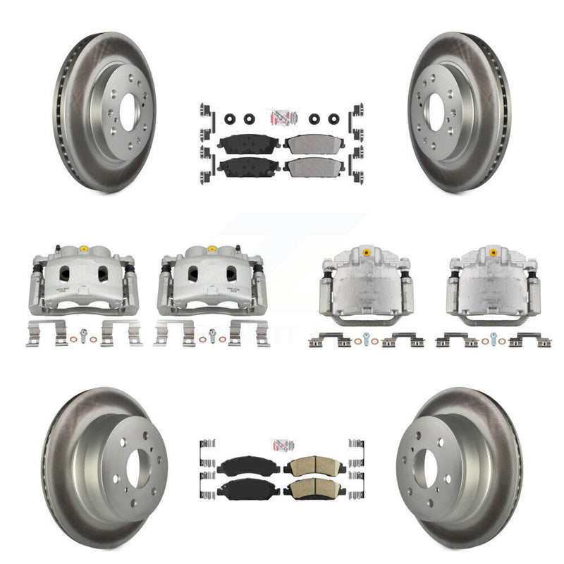 Transit Auto KCG-102054N Disc Brake Kit for 2007-2008 Cadillac Escalade, Cadillac Escalade ESV, Cadillac Escalade EXT & more - Front and Rear product image