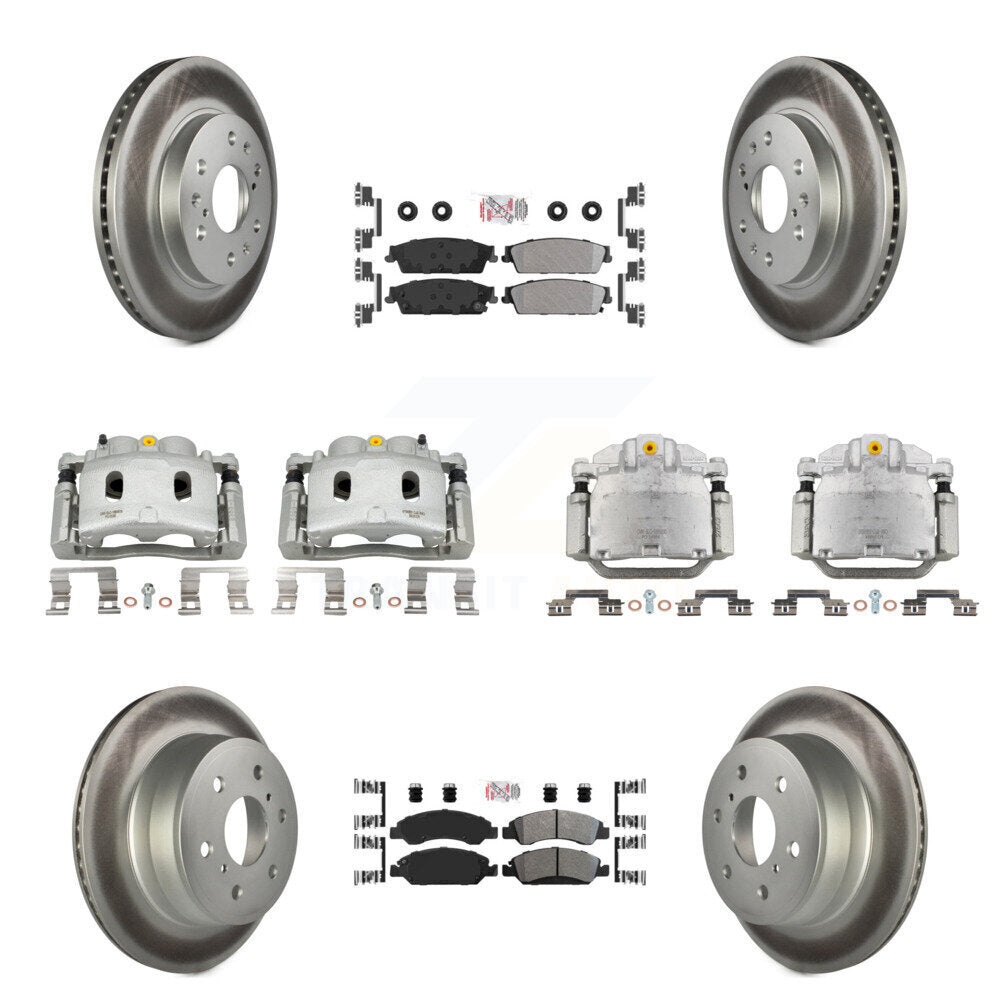 Transit Auto KCG-102055N Disc Brake Kit for 2007-2008 Cadillac Escalade, Cadillac Escalade ESV, Cadillac Escalade EXT & more - Front and Rear product image