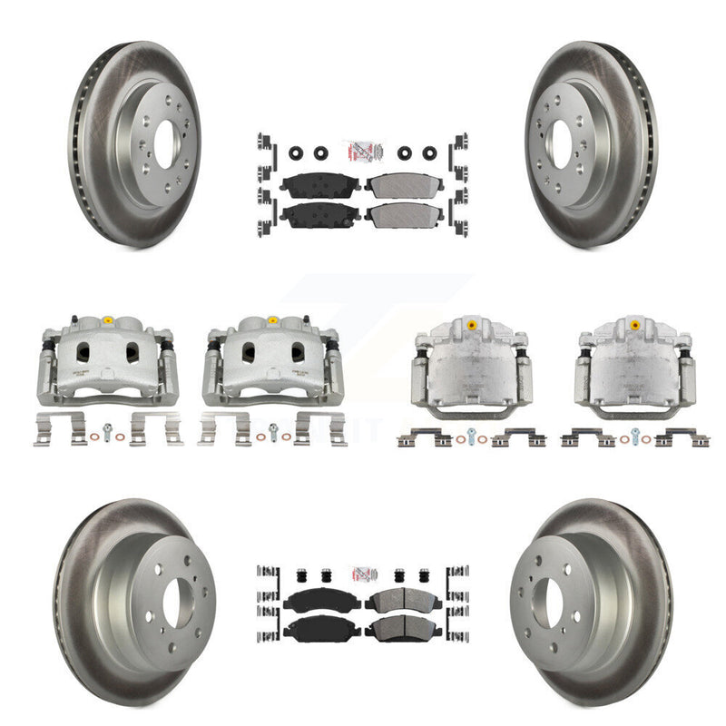 Transit Auto KCG-102055N Disc Brake Kit for 2007-2008 Cadillac Escalade, Cadillac Escalade ESV, Cadillac Escalade EXT & more - Front and Rear product image