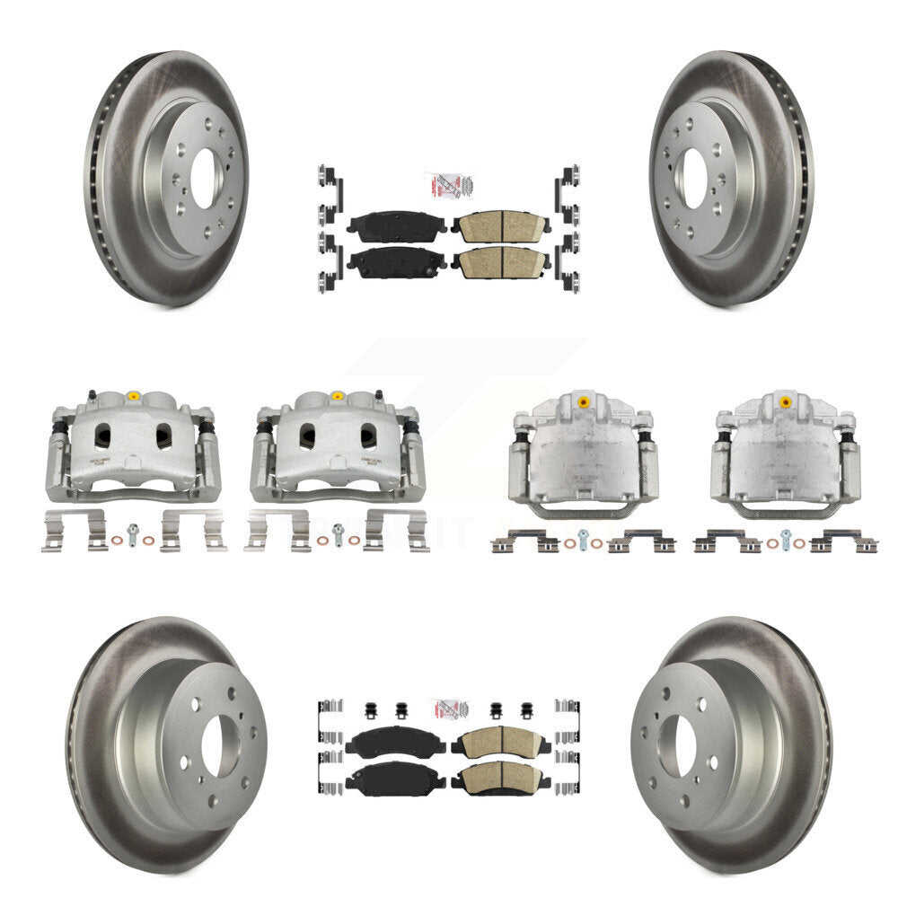 Transit Auto KCG-102056N Disc Brake Kit for 2007-2008 Cadillac Escalade, Cadillac Escalade ESV, Cadillac Escalade EXT & more - Front and Rear product image