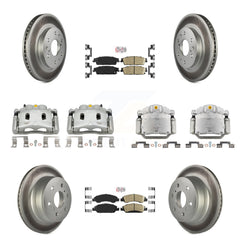Transit Auto KCG-102057N Disc Brake Kit for 2007-2008 Cadillac Escalade, Cadillac Escalade ESV, Cadillac Escalade EXT & more - Front and Rear product image