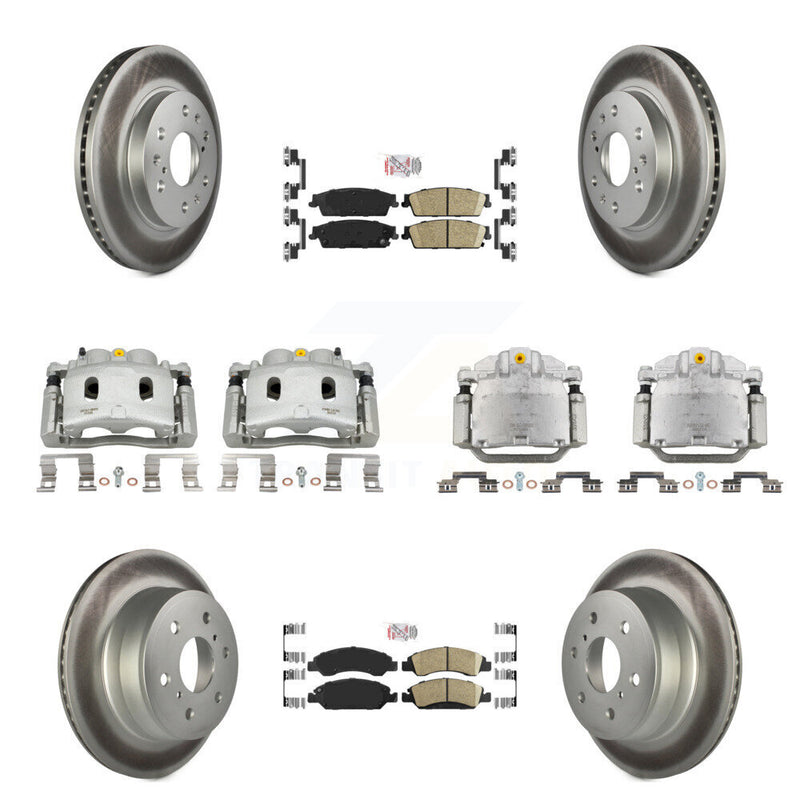 Transit Auto KCG-102057N Disc Brake Kit for 2007-2008 Cadillac Escalade, Cadillac Escalade ESV, Cadillac Escalade EXT & more - Front and Rear product image