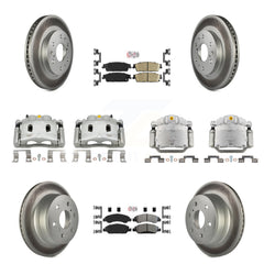 Transit Auto KCG-102058N Disc Brake Kit for 2007-2008 Cadillac Escalade, Cadillac Escalade ESV, Cadillac Escalade EXT & more - Front and Rear product image