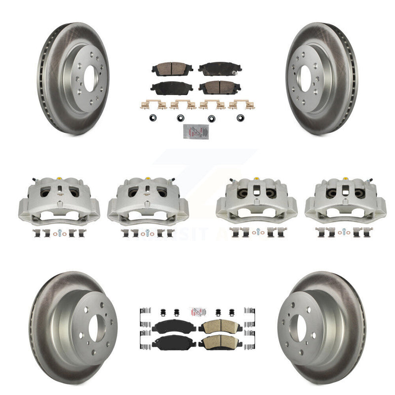 Transit Auto KCG-102059N Disc Brake Kit for 2016 Chevrolet Suburban - Front and Rear product image