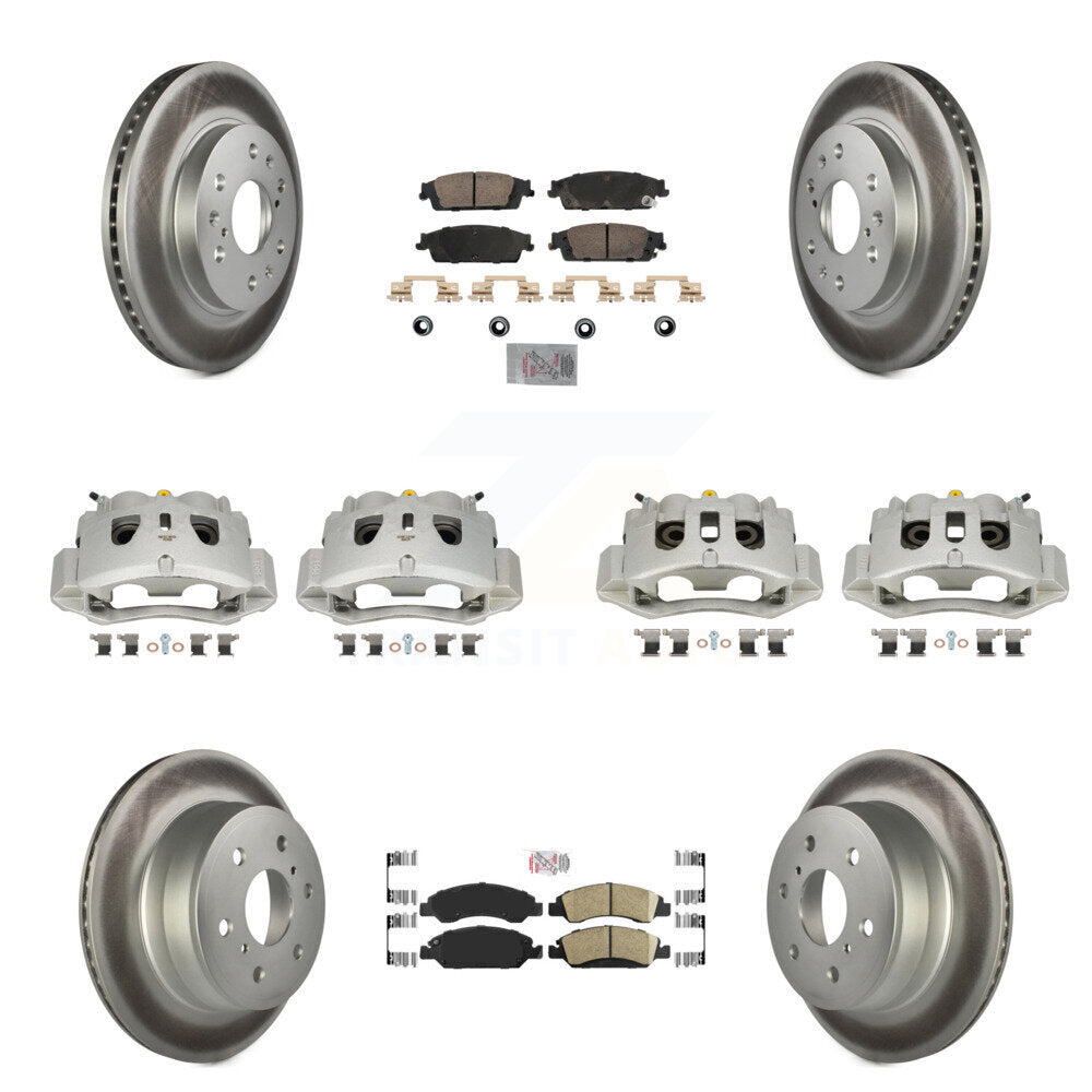 Transit Auto KCG-102060N Disc Brake Kit for 2016 Chevrolet Suburban - Front and Rear product image