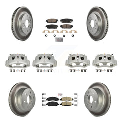 Transit Auto KCG-102060N Disc Brake Kit for 2016 Chevrolet Suburban - Front and Rear product image