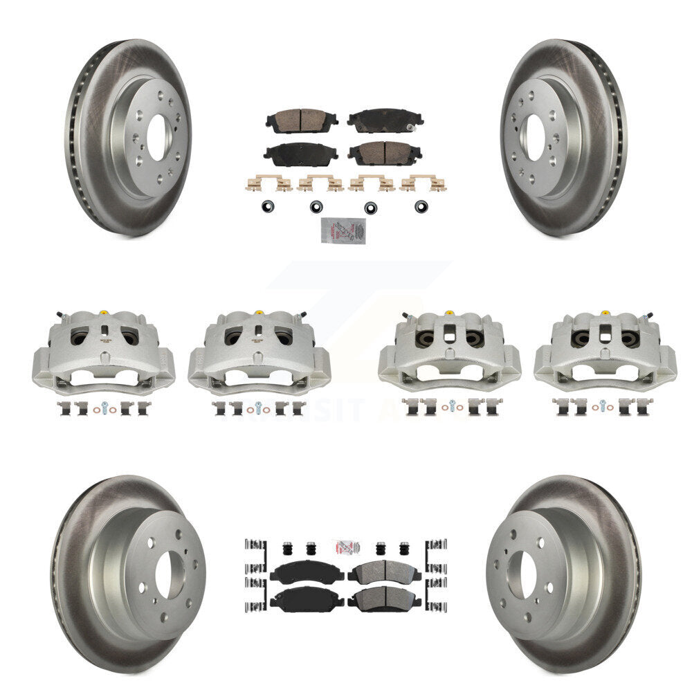 Transit Auto KCG-102061N Disc Brake Kit for 2016 Chevrolet Suburban - Front and Rear product image