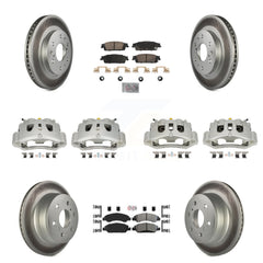 Transit Auto KCG-102061N Disc Brake Kit for 2016 Chevrolet Suburban - Front and Rear product image