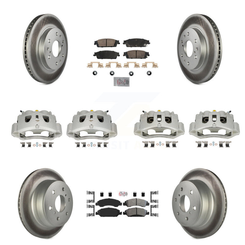 Transit Auto KCG-102061N Disc Brake Kit for 2016 Chevrolet Suburban - Front and Rear product image