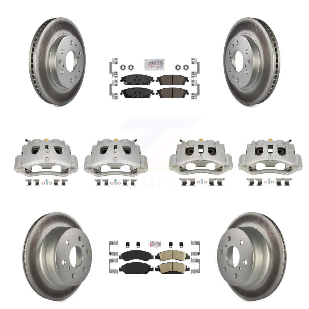 Transit Auto KCG-102062N Disc Brake Kit for 2016 Chevrolet Suburban - Front and Rear product image