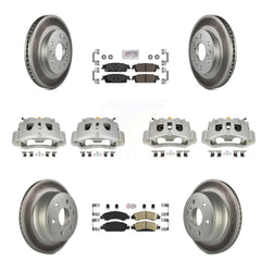 Transit Auto KCG-102062N Disc Brake Kit for 2016 Chevrolet Suburban - Front and Rear product image