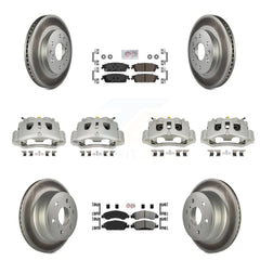 Transit Auto KCG-102064N Disc Brake Kit for 2016 Chevrolet Suburban - Front and Rear product image
