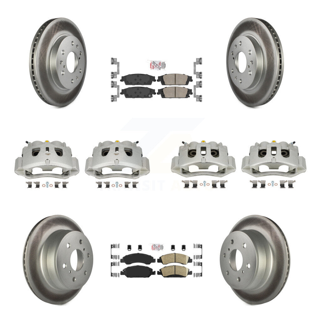 Transit Auto KCG-102065N Disc Brake Kit for 2016 Chevrolet Suburban - Front and Rear product image