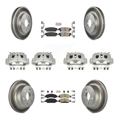 Transit Auto KCG-102065N Disc Brake Kit for 2016 Chevrolet Suburban - Front and Rear product image