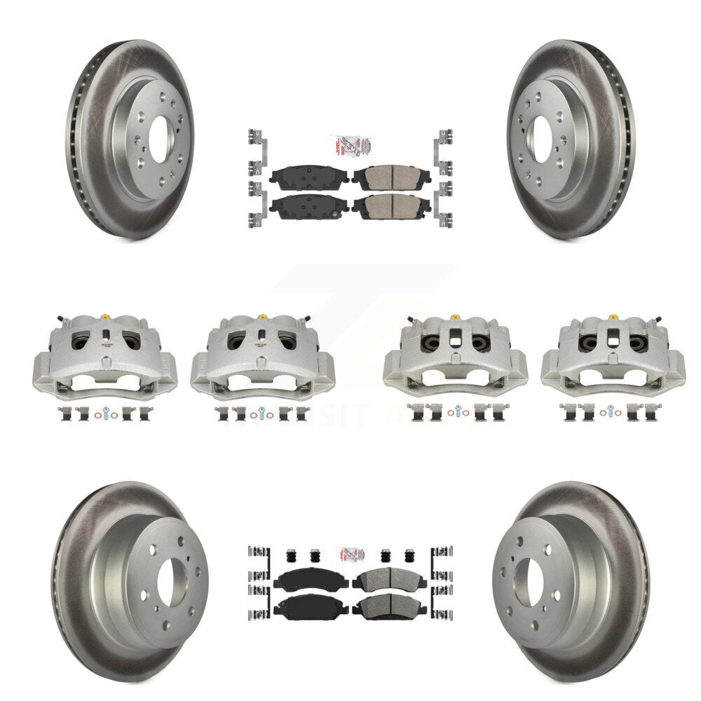 Transit Auto KCG-102067N Disc Brake Kit for 2016 Chevrolet Suburban - Front and Rear product image