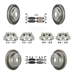 Transit Auto KCG-102067N Disc Brake Kit for 2016 Chevrolet Suburban - Front and Rear product image