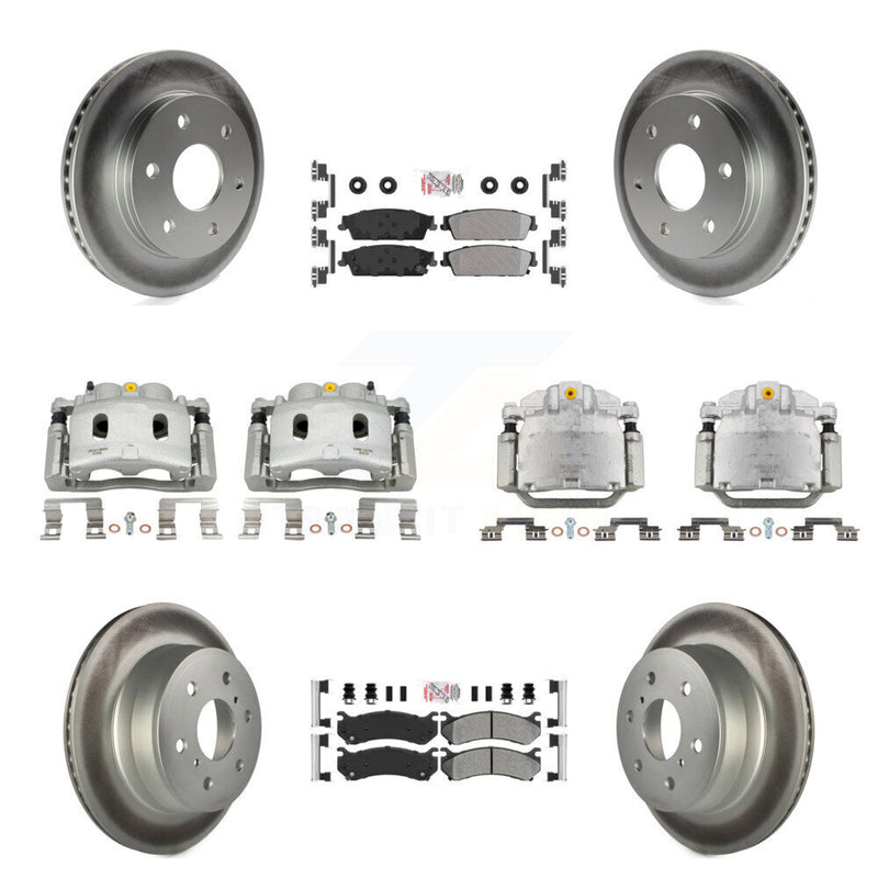 Transit Auto KCG-102087N Disc Brake Kit for 2007 Chevrolet Silverado 1500 - Front and Rear product image
