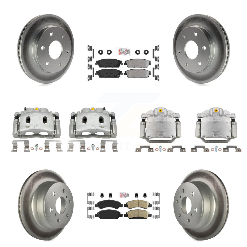 Transit Auto KCG-102090N Disc Brake Kit for 2007 GMC Sierra 1500 - Front and Rear product image
