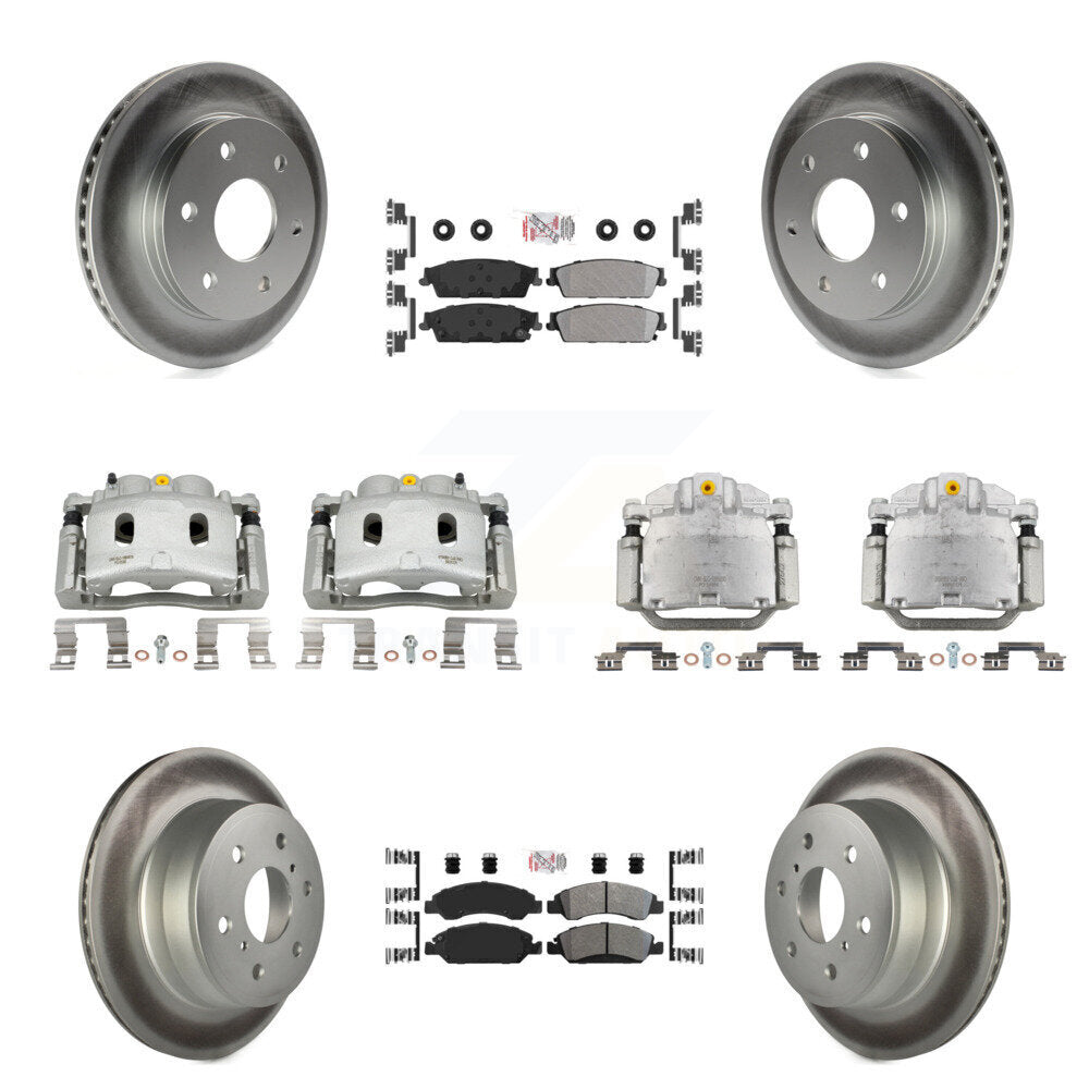 Transit Auto KCG-102092N Disc Brake Kit for 2007 GMC Sierra 1500 - Front and Rear product image