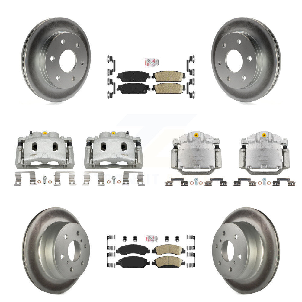 Transit Auto KCG-102093N Disc Brake Kit for 2007 GMC Sierra 1500 - Front and Rear product image