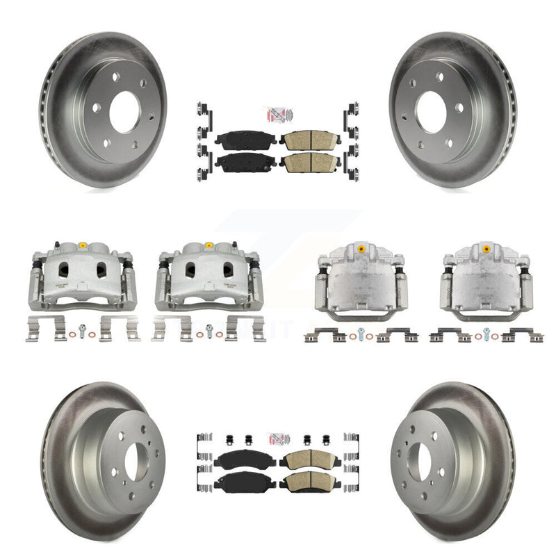 Transit Auto KCG-102093N Disc Brake Kit for 2007 GMC Sierra 1500 - Front and Rear product image