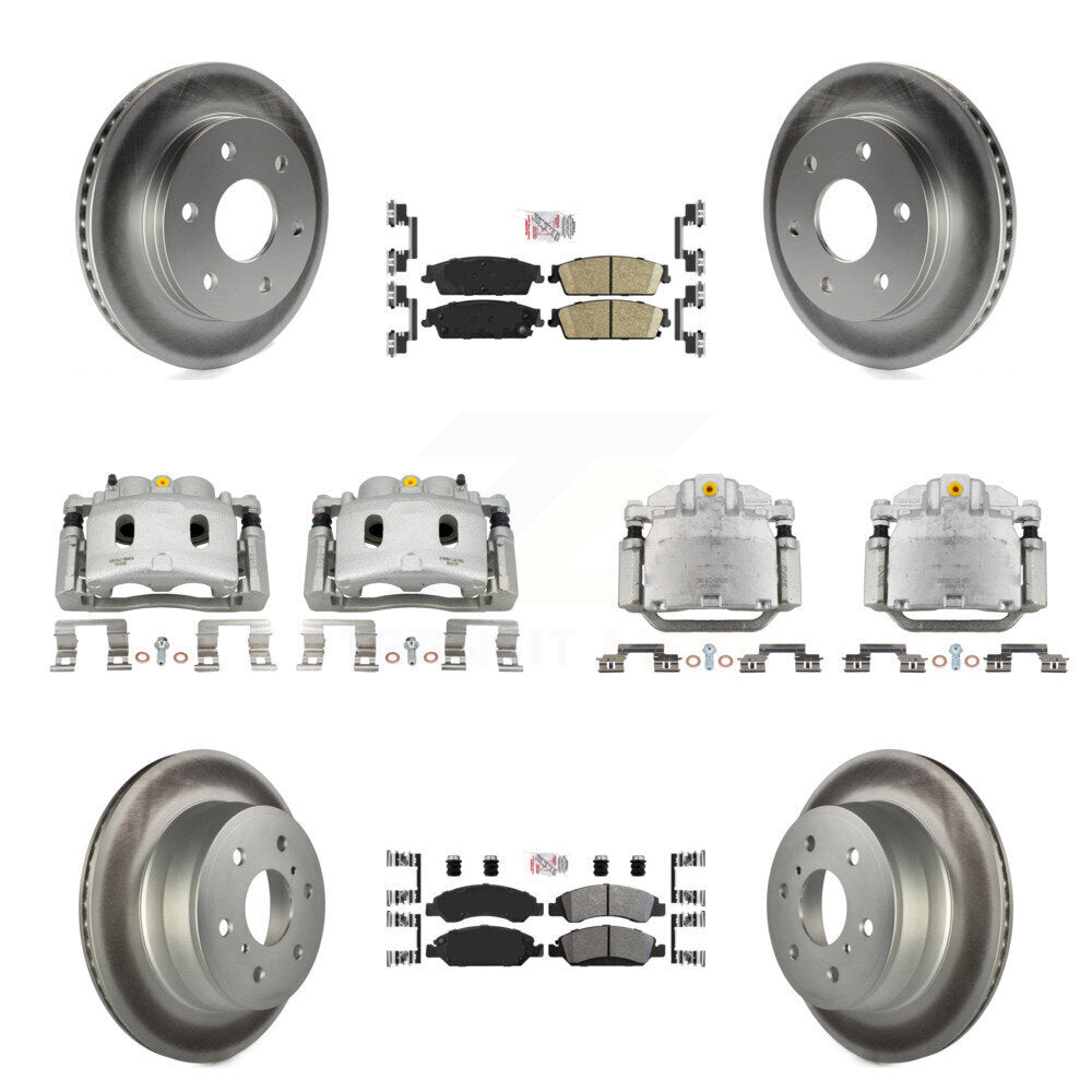 Transit Auto KCG-102095N Disc Brake Kit for 2007 GMC Sierra 1500 - Front and Rear product image