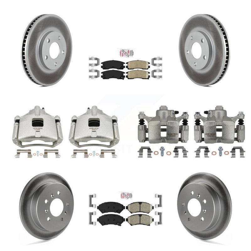 Transit Auto KCG-102102N Disc Brake Kit for 2000-2004 Chevrolet Impala, Chevrolet Monte Carlo - Front and Rear product image