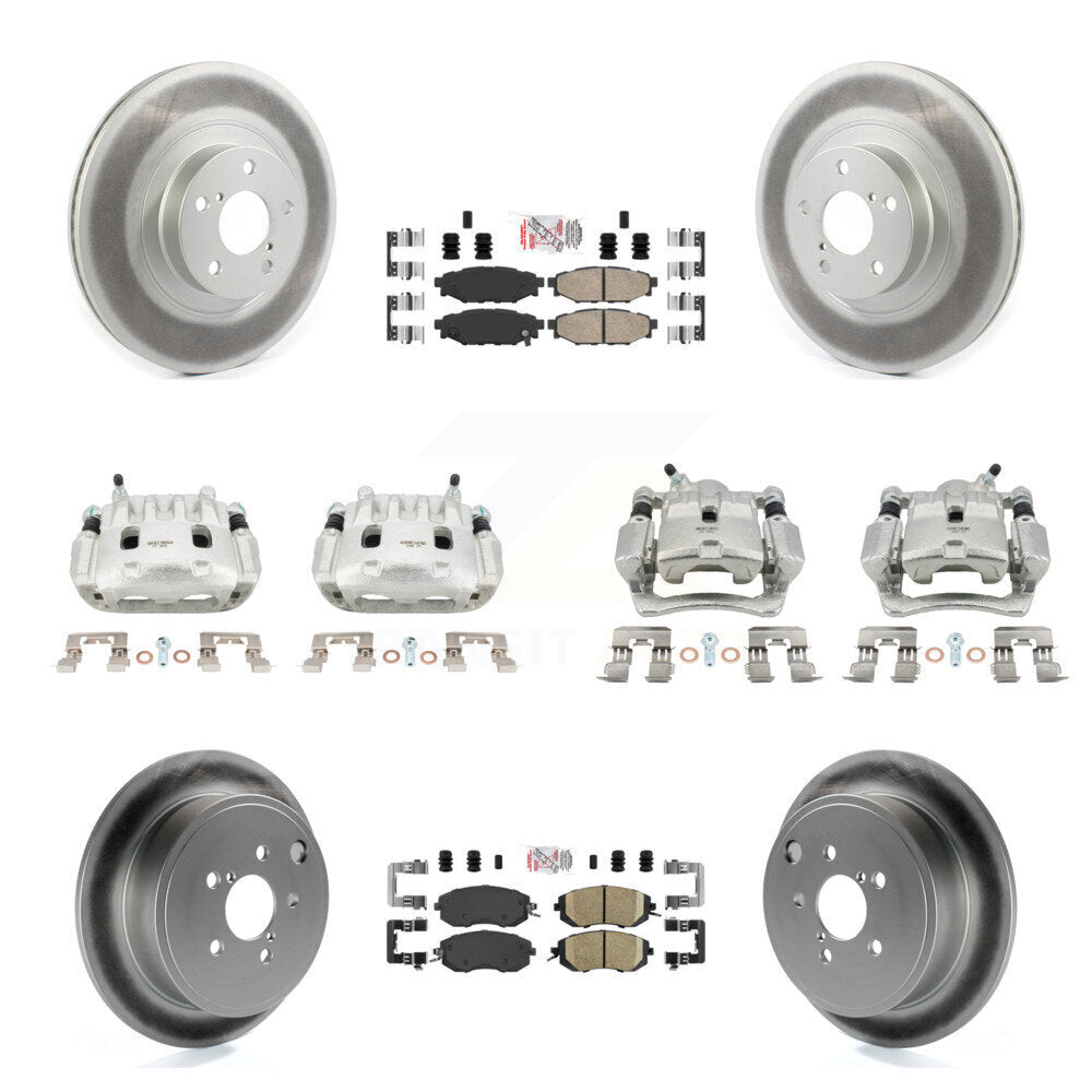 Transit Auto KCG-102103N Disc Brake Kit for 2011-2014 Subaru Impreza, Subaru Forester - Front and Rear product image