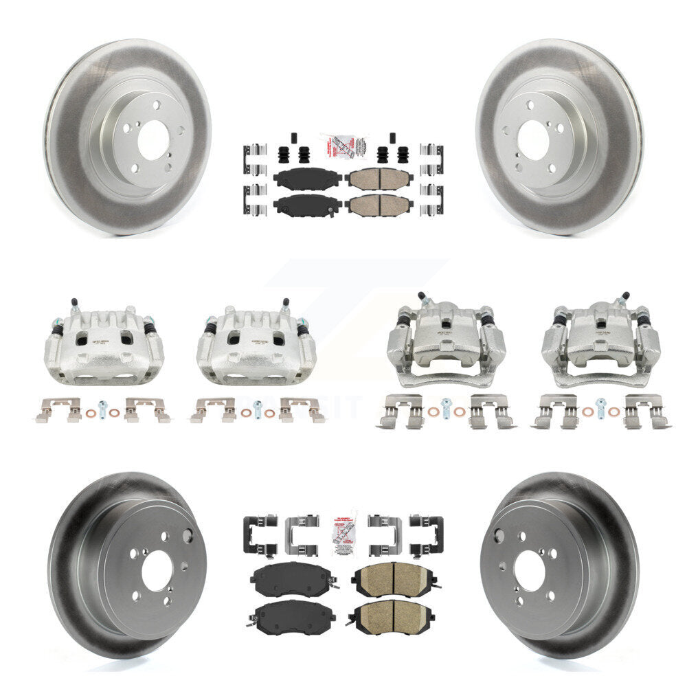 Transit Auto KCG-102104N Disc Brake Kit for 2011-2014 Subaru Impreza, Subaru Forester - Front and Rear product image