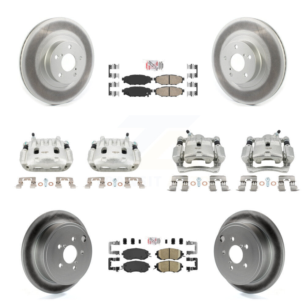 Transit Auto KCG-102105N Disc Brake Kit for 2011-2014 Subaru Impreza, Subaru Forester - Front and Rear product image