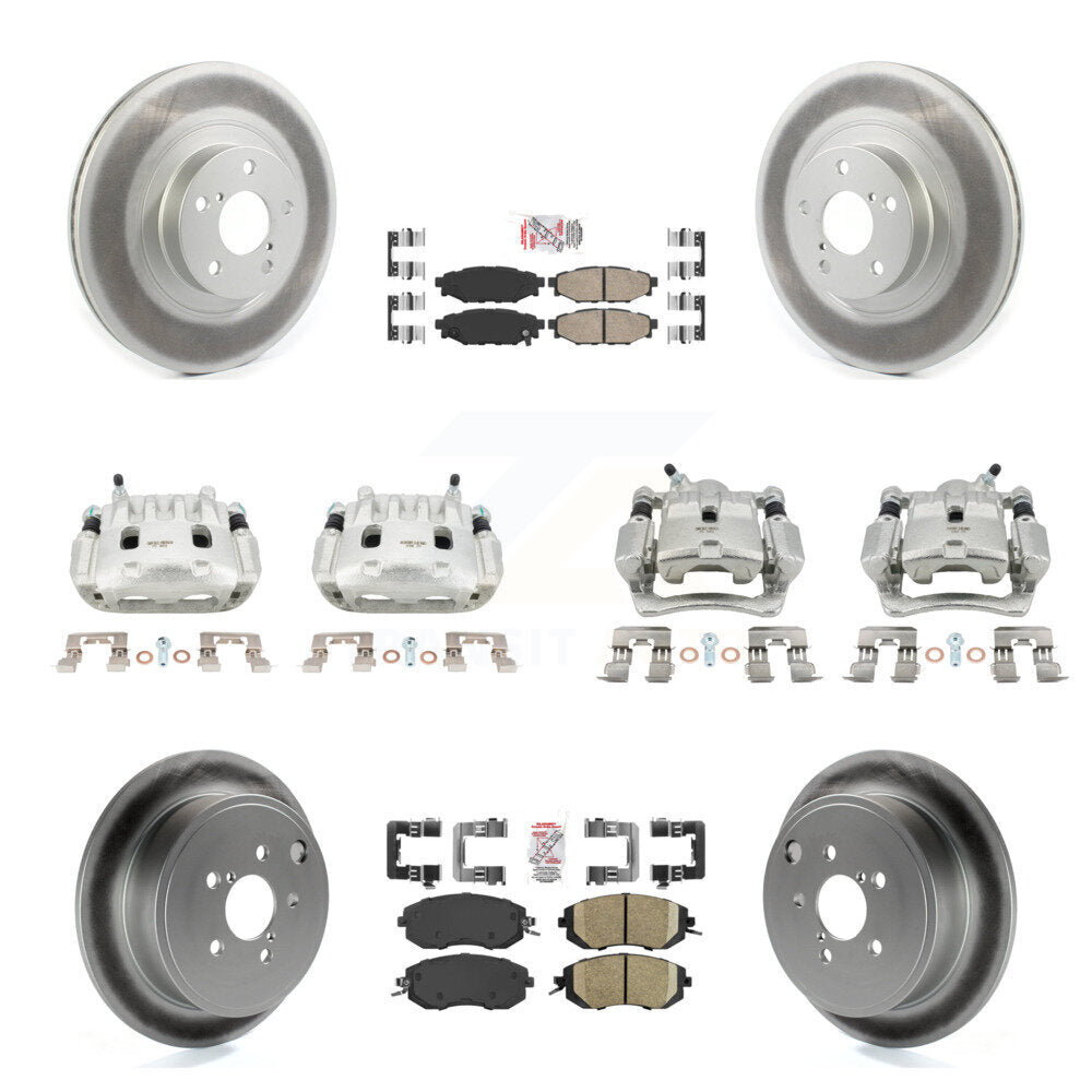 Transit Auto KCG-102106N Disc Brake Kit for 2011-2014 Subaru Impreza, Subaru Forester - Front and Rear product image