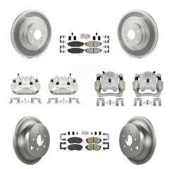 Transit Auto KCG-102107N Disc Brake Kit for 2013-2018 Subaru Crosstrek, Subaru Forester, Subaru XV Crosstrek - Front and Rear product image