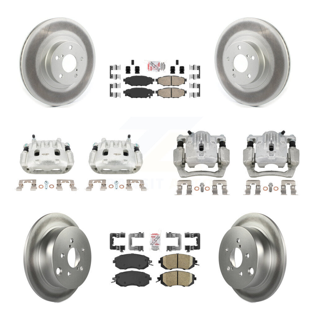 Transit Auto KCG-102108N Disc Brake Kit for 2013-2018 Subaru Crosstrek, Subaru Forester, Subaru XV Crosstrek - Front and Rear product image