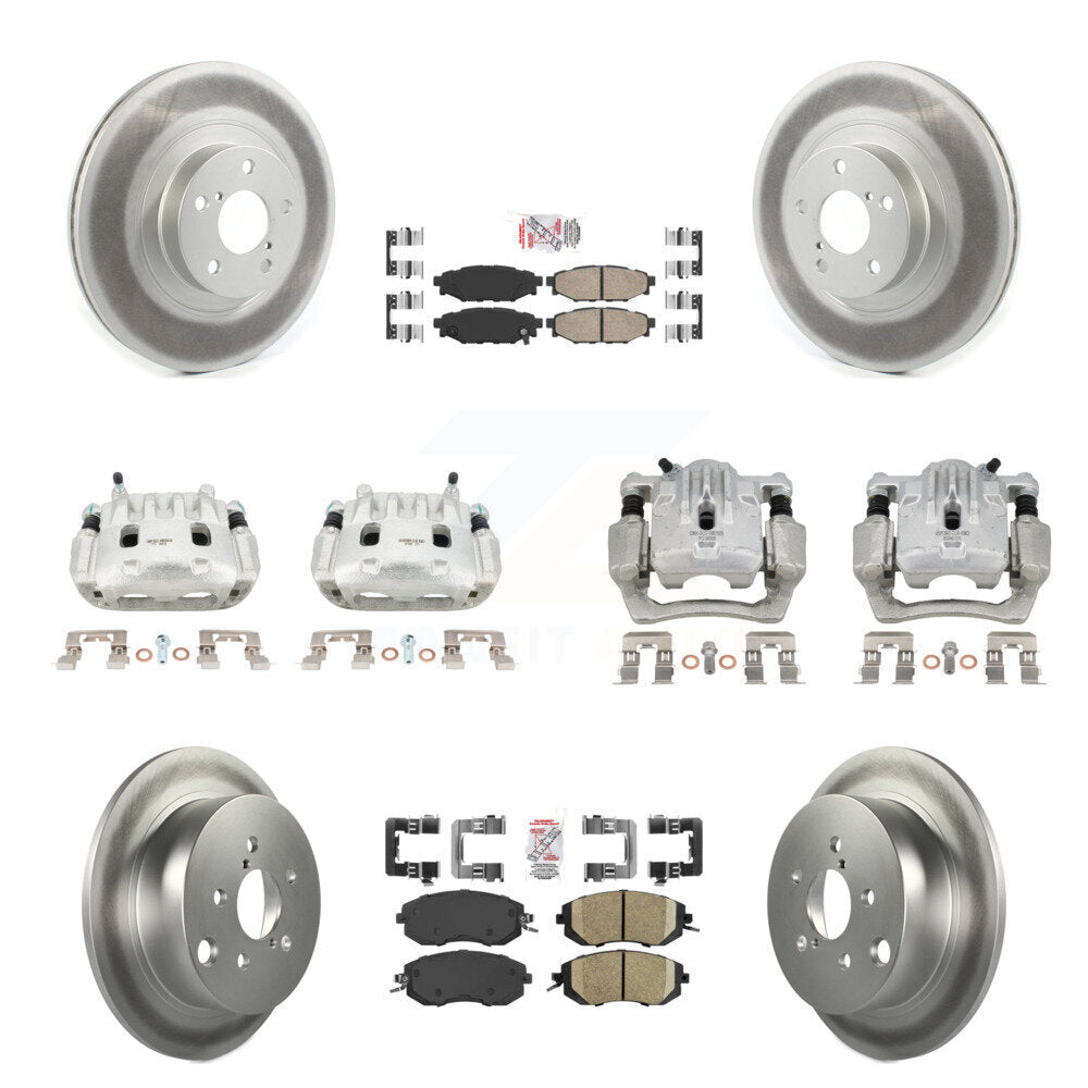 Transit Auto KCG-102110N Disc Brake Kit for 2013-2018 Subaru Crosstrek, Subaru Forester, Subaru XV Crosstrek - Front and Rear product image