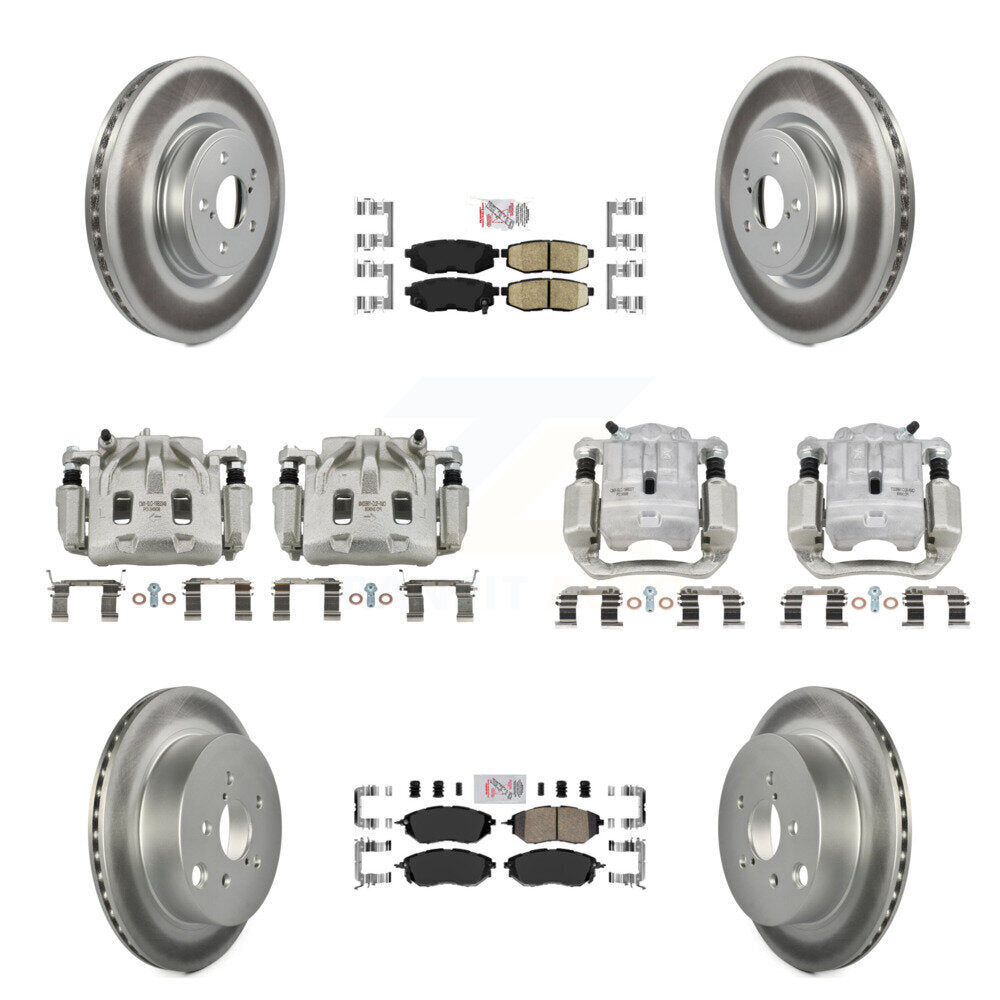 Transit Auto KCG-102111N Disc Brake Kit for 2014-2018 Subaru Forester - Front and Rear product image