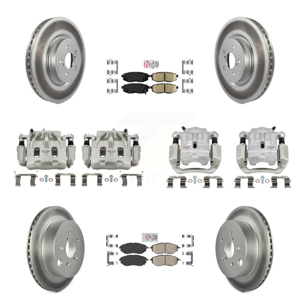 Transit Auto KCG-102112N Disc Brake Kit for 2014-2018 Subaru Forester - Front and Rear product image