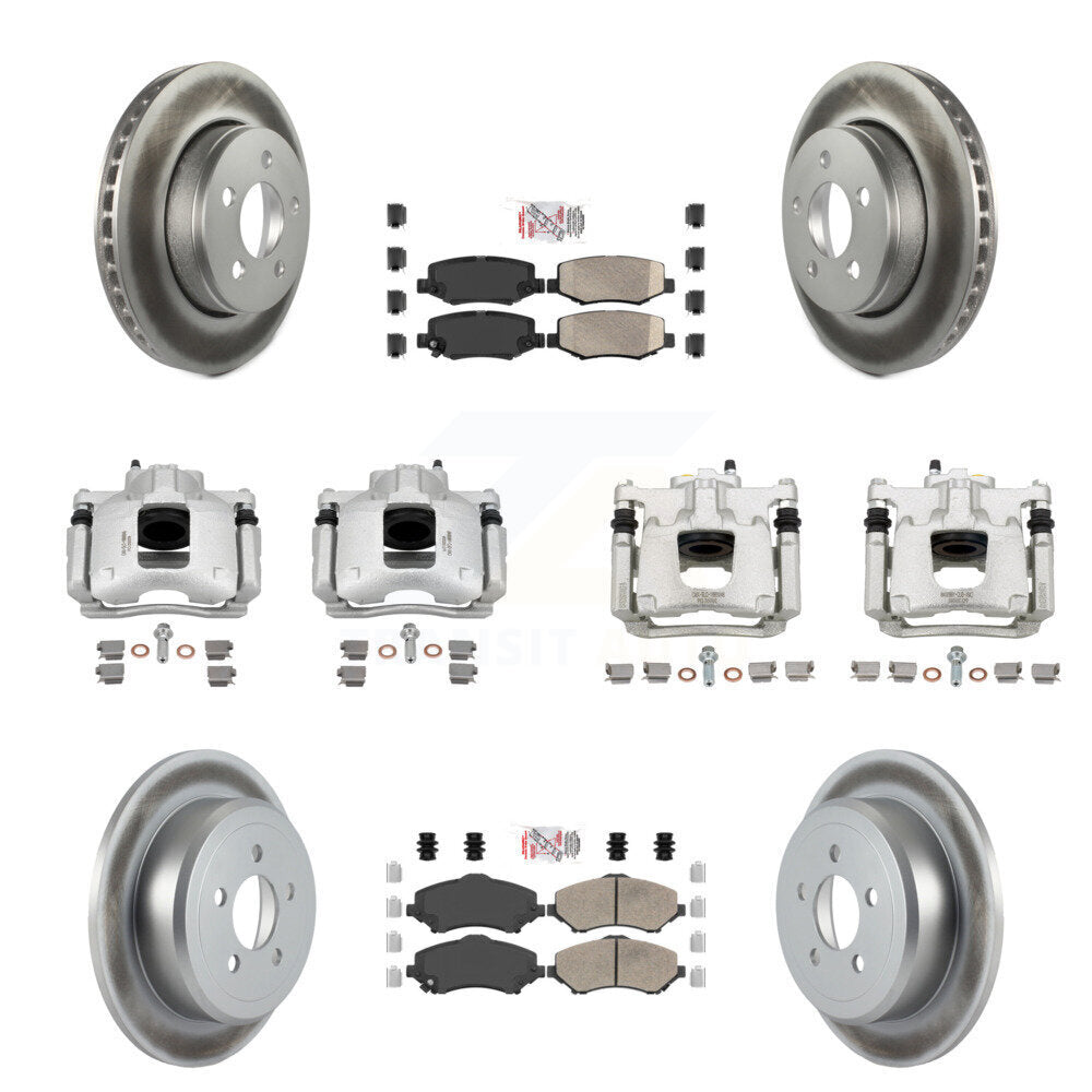 Transit Auto KCG-102117N Disc Brake Kit for 2007-2008 Dodge Nitro - Front and Rear product image