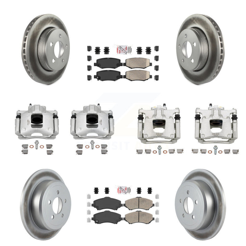 Transit Auto KCG-102119N Disc Brake Kit for 2007-2008 Dodge Nitro - Front and Rear product image