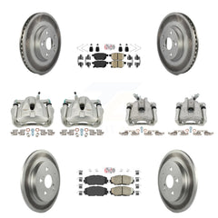 Transit Auto KCG-102124N Disc Brake Kit for 2009-2019 Toyota Corolla, Toyota Matrix, Pontiac Vibe - Front and Rear product image