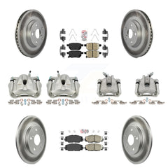 Transit Auto KCG-102126N Disc Brake Kit for 2014 Toyota Matrix - Front and Rear product image