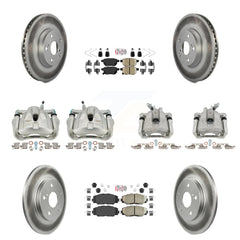 Transit Auto KCG-102127N Disc Brake Kit for 2014 Toyota Matrix - Front and Rear product image
