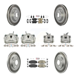 Transit Auto KCG-102128N Disc Brake Kit for 2014 Toyota Matrix - Front and Rear product image