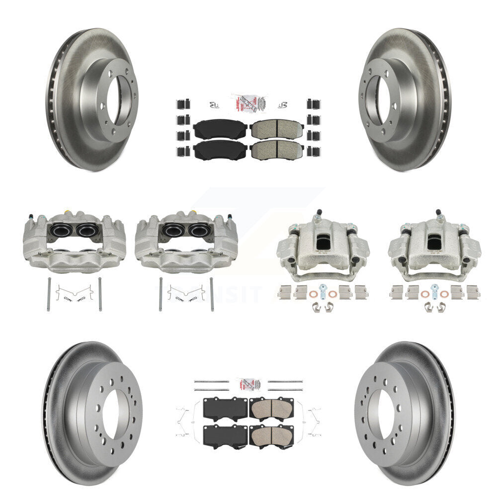 Transit Auto KCG-102140N Disc Brake Kit for 2007-2009 Toyota FJ Cruiser - Front and Rear product image