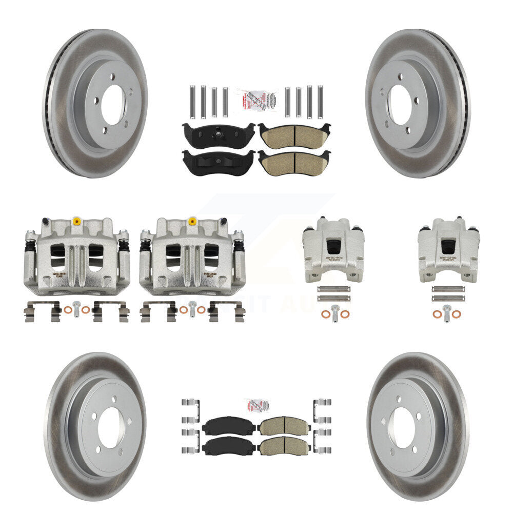 Transit Auto KCG-102141N Disc Brake Kit for 2002-2005 Ford Explorer, Mercury Mountaineer - Front and Rear product image