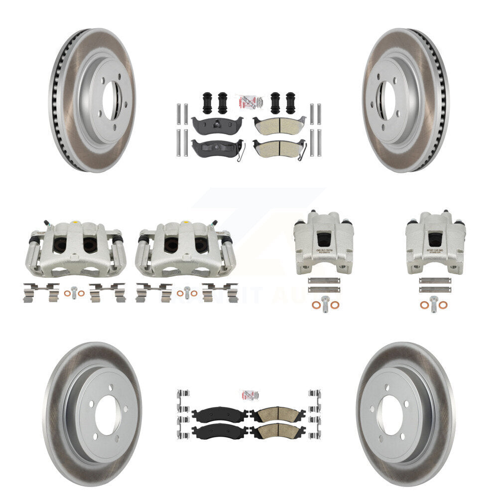 Transit Auto KCG-102143N Disc Brake Kit for 2006-2010 Ford Explorer Sport Trac, Ford Explorer, Mercury Mountaineer - Front and Rear product image