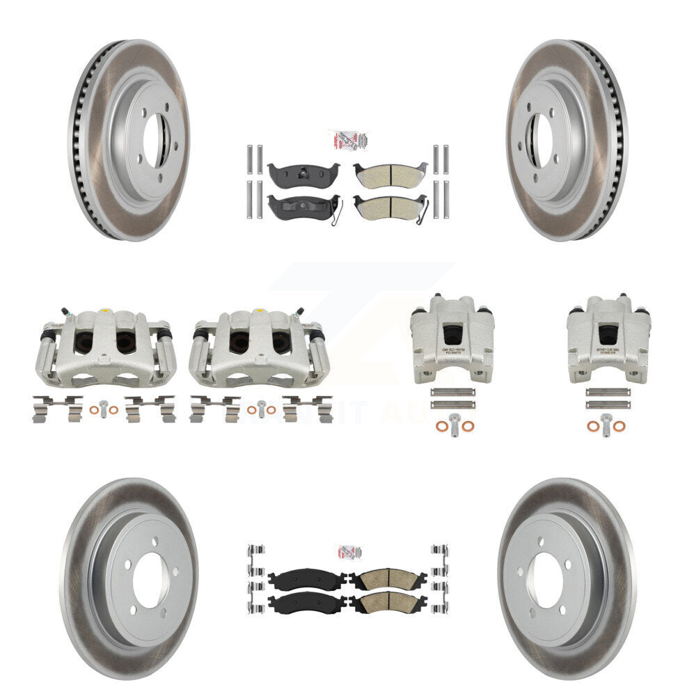 Transit Auto KCG-102144N Disc Brake Kit for 2006-2010 Ford Explorer Sport Trac, Ford Explorer, Mercury Mountaineer - Front and Rear product image