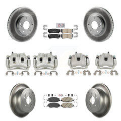Transit Auto KCG-102145N Disc Brake Kit for 2007-2009 Hyundai Santa Fe - Front and Rear product image