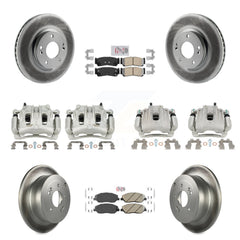 Transit Auto KCG-102146N Disc Brake Kit for 2007-2009 Hyundai Santa Fe - Front and Rear product image