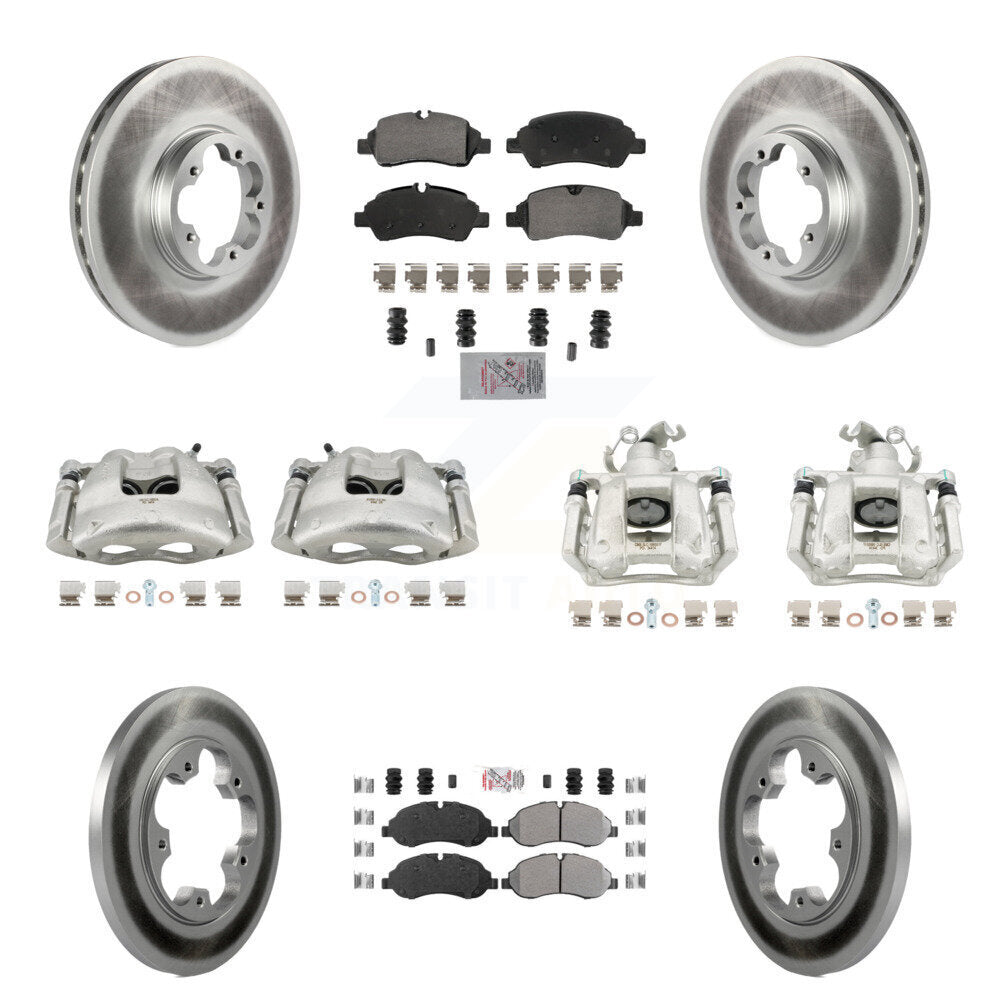 Transit Auto KCG-102147N Disc Brake Kit for 2015-2019 Ford Transit-150, Ford Transit-250, Ford Transit-350 - Front and Rear product image